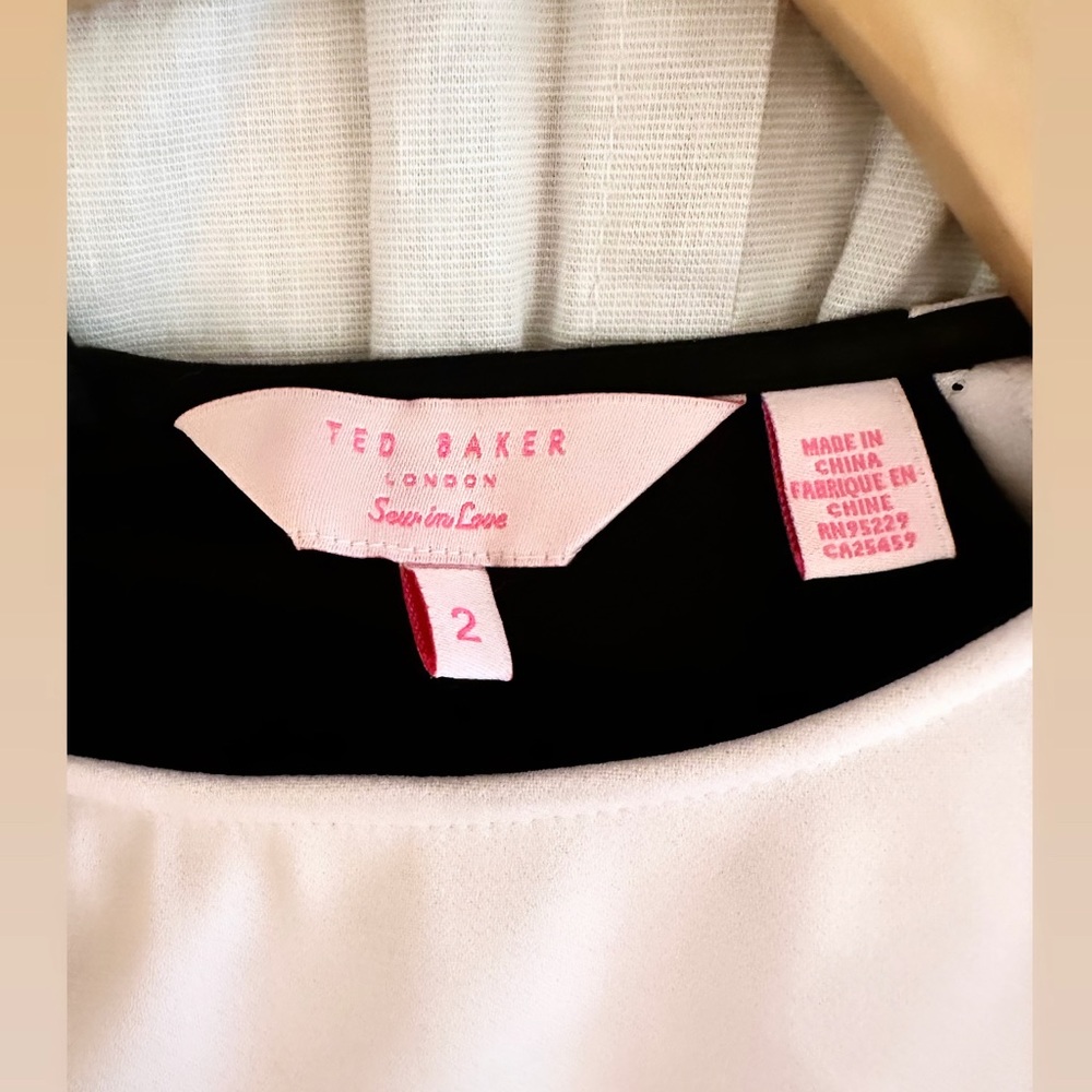 Gorgeous Ted Baker rhinestone embellished cocktail dress. - Picture 4 of 7